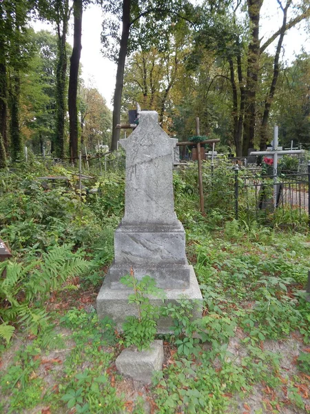 Kruisen Graven Begraafplaats Hekken — Stockfoto