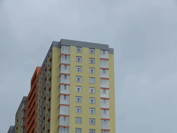 Neubauten Entstehen Wohngebäude — Stockfoto