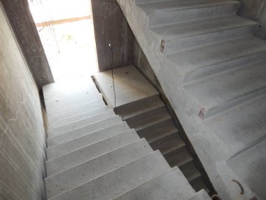 Bir konut bir binada binanın İnşaat 