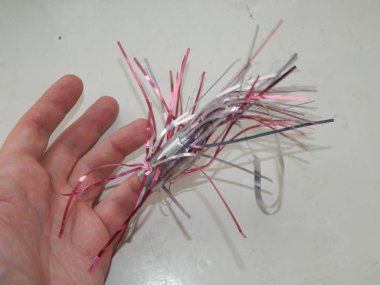 Yeni yıl için bir Noel ağacı süsleme için yılbaşı oyuncakları