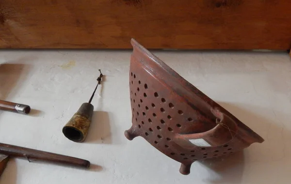 Objetos Uso Antigo Instrumentos Retro — Fotografia de Stock