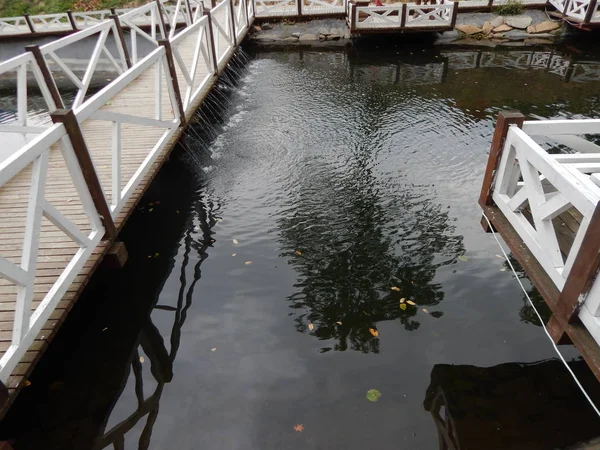 Estância Termal Águas Termais Piscinas Exteriores — Fotografia de Stock