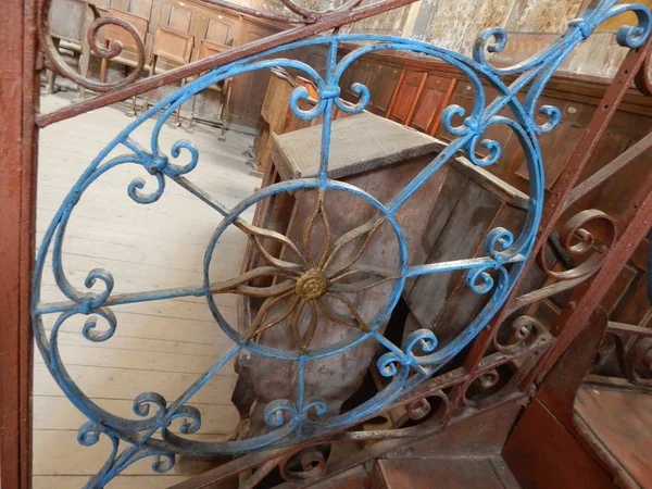 Sinagoga Objetos Interiores Religiosos — Fotografia de Stock