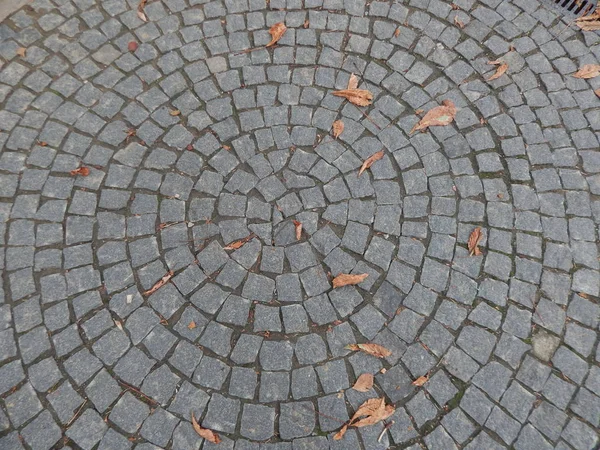 Bir duvar, bir taş döşeme gelen bir bina dokusuna