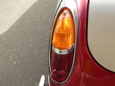 Retro otomobil parçaları ve öğeleri antika