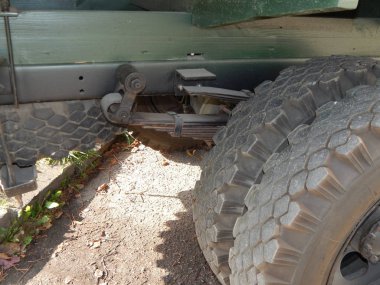 Askeri araçların, ekipman, retro öğeler ve öğeleri