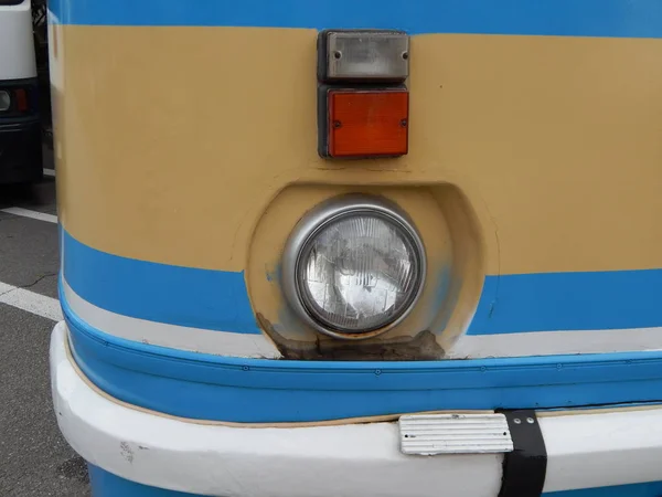 Ретро Автобус Антикварные Предметы Элементы — стоковое фото