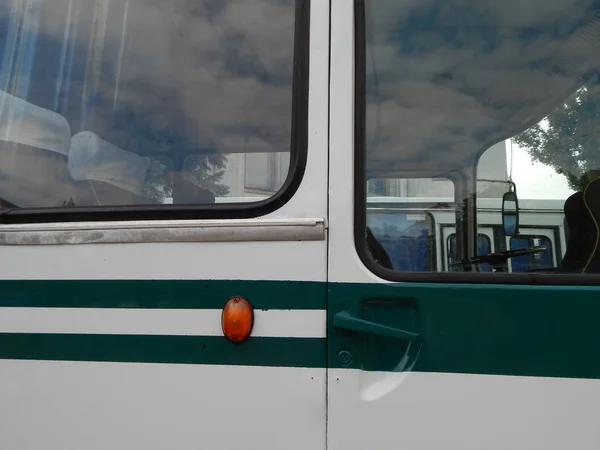 レトロなバスのアンティーク アイテムと要素 — ストック写真