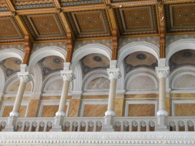 İç klasik mimari, malzemeler ve Ayrıntılar