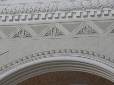 İç klasik mimari, malzemeler ve Ayrıntılar