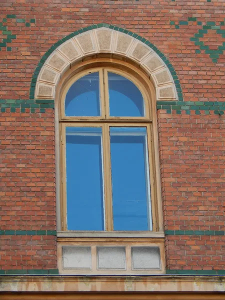 Klassieke Architectuur Van Stad Stenen Details Decoratie — Stockfoto