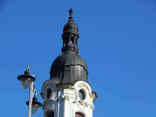 Arquitetura Clássica Cidade Detalhes Pedra Decoração — Fotografia de Stock