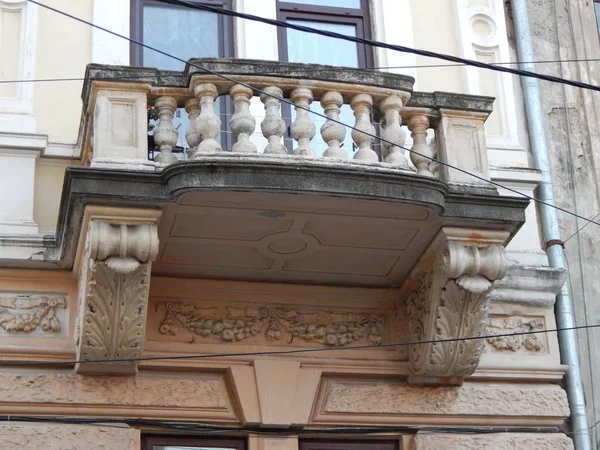 Classical Architecture City Stone Details Decoration — Stock Photo, Image