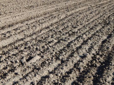 Traktör sürülmüş alan ve tarıma elverişli arazi