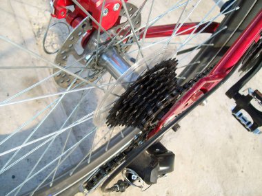 Ayrıntılı yol bisiklet evrensel yakın çekim