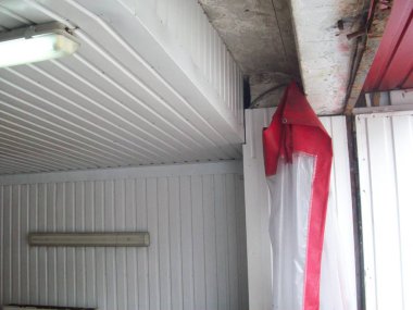 İç ve dış araba servis istasyonu