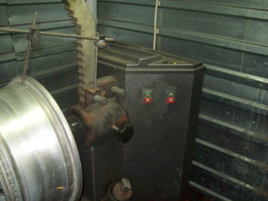 İç ve dış araba servis istasyonu