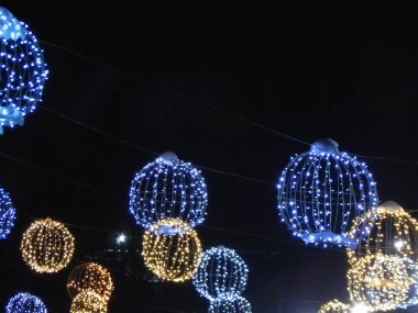 Çelenk ve süslemeleri tatil Noel ve yeni yıl için