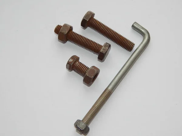 Bolts Nuts Repair Construction — Stock Photo, Image