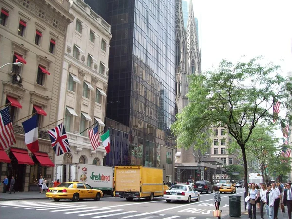 New York City Verenigde Staten Juni 2008 Mensen Straat — Stockfoto