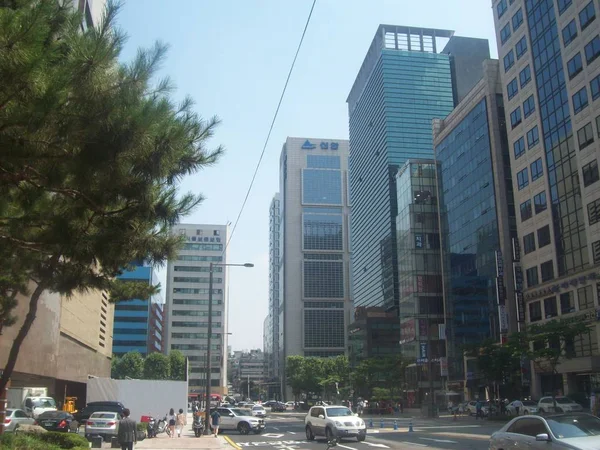 Seoul Republic Korea Июнь 2013 Люди Улицах — стоковое фото