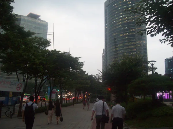 Seoul Republic Korea June 2013 People Streets — Stock Photo, Image