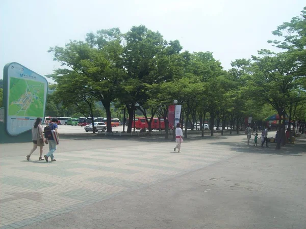 Seoul Republik Korea Juni 2013 Menschen Auf Den Straßen — Stockfoto