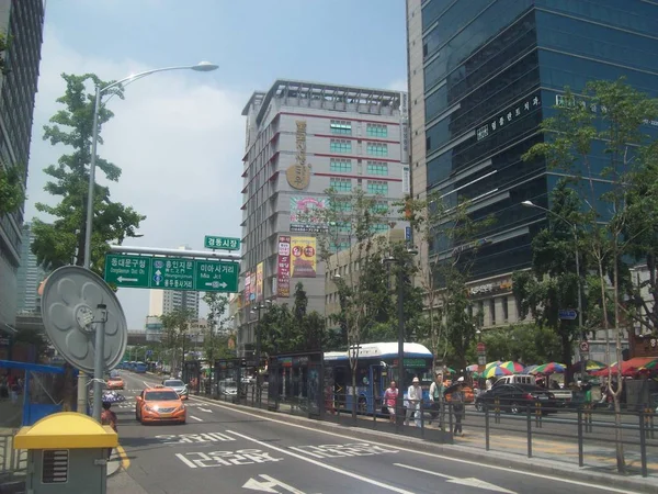 Seoul Republik Korea Juni 2013 Menschen Auf Den Straßen — Stockfoto