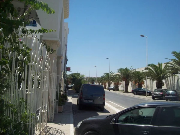 Nabeul Tunesië Augustus 2013 Mensen Straat — Stockfoto