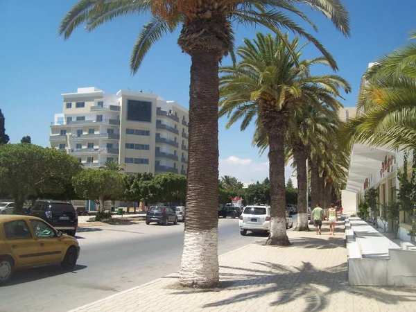 Nabeul Tunesien August 2013 Menschen Auf Den Straßen — Stockfoto