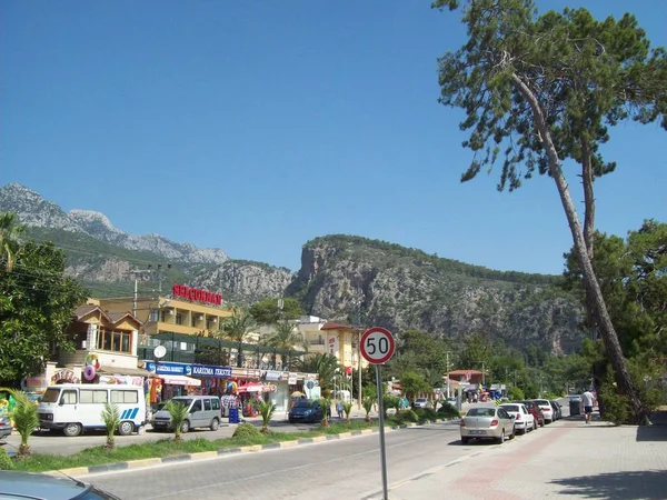 Antalya Turkiet Juli 2011 Människor Gatorna — Stockfoto