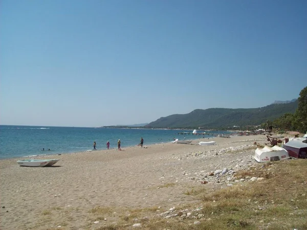 Antalya Türkei Juli 2011 Menschen Auf Der Straße — Stockfoto