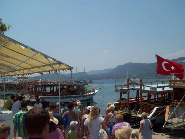 Antalya Turquie Juillet 2011 Les Gens Dans Rue — Photo