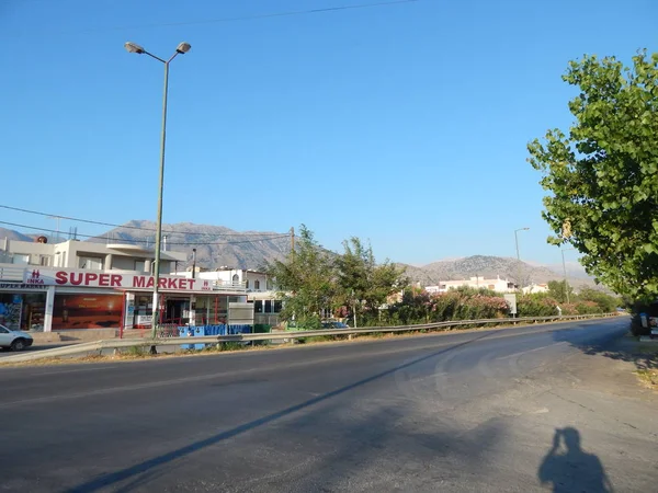 Kavros Crete Grécia Agosto 2014 Pessoas Nas Praias — Fotografia de Stock