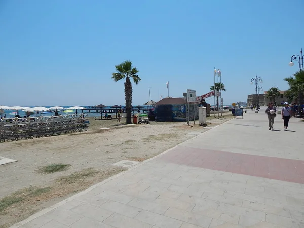 Larnaca Chipre Julio 2015 Gente Las Calles —  Fotos de Stock