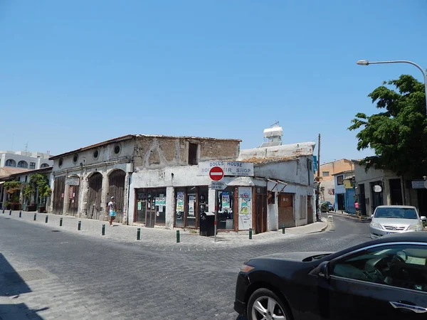 Larnaca Chipre Julio 2015 Gente Las Calles — Foto de Stock