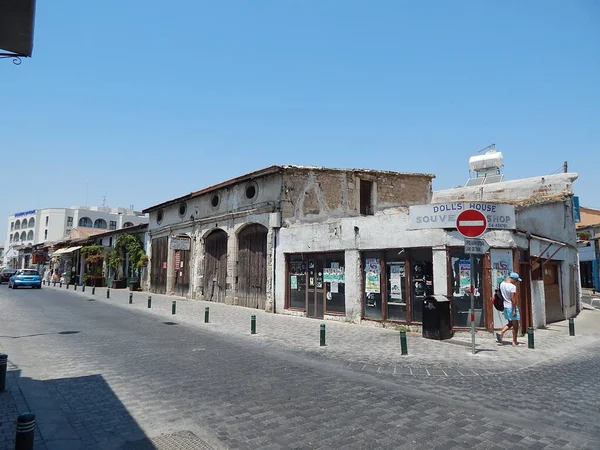 Larnaca Chipre Julio 2015 Gente Las Calles — Foto de Stock