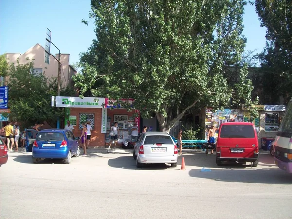 通りの Sudak クリミア 2010 — ストック写真