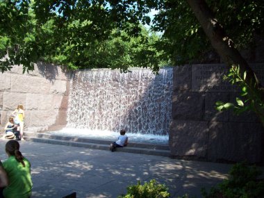 Washington, D.C., ABD - Haziran 14, 2008: İnsanlar sokaklarda.