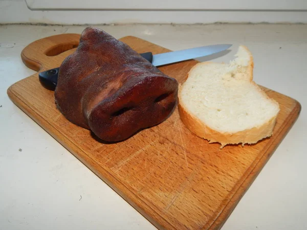 Comida Tabla Cortar —  Fotos de Stock