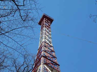 Metal kulenin yangın kulesinin tasarımı.