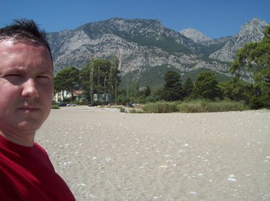 Antalya, Türkiye - 24 Haziran 2013: Model Oleg Prokopenko re