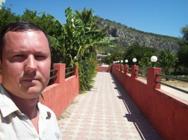 Antalya, Türkiye - 24 Haziran 2013: Model Oleg Prokopenko 