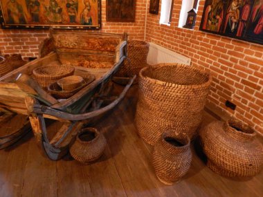 Radomişl Kalesi, Radomişl, Ukrayna - 16 Mart 2019: gezi