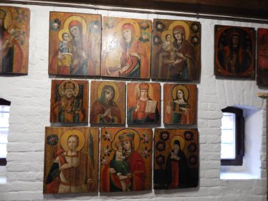 Radomişl Kalesi, Radomişl, Ukrayna - 16 Mart 2019: gezi