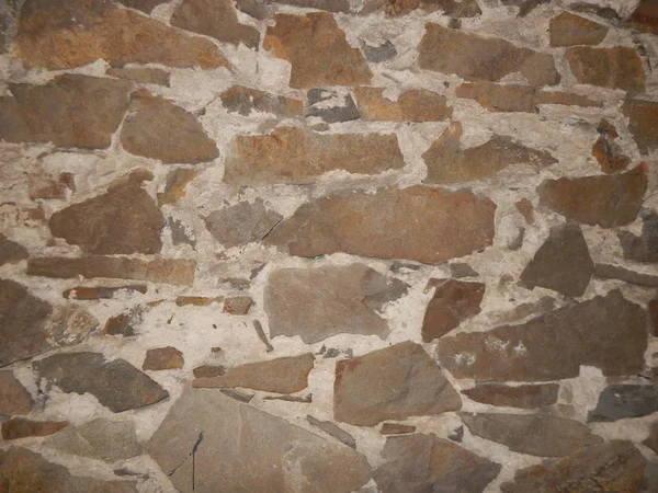 La texture di pietra e mattoni pavimentazione e pareti — Foto Stock