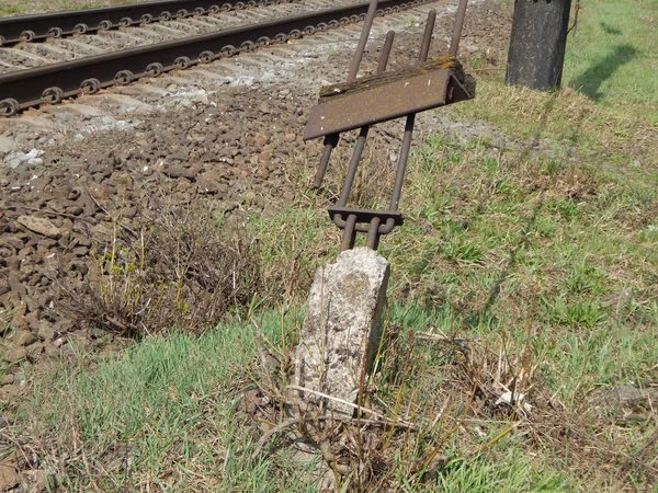 Railway equipment and infrastructure — Stock Photo, Image