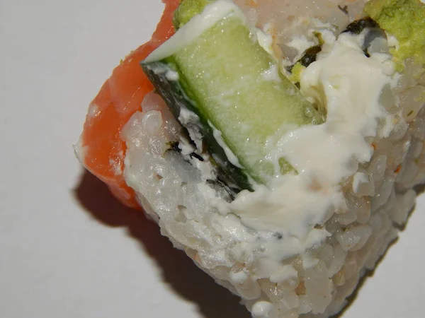 Sushi restauracja spróbować kuchni azjatyckiej — Zdjęcie stockowe