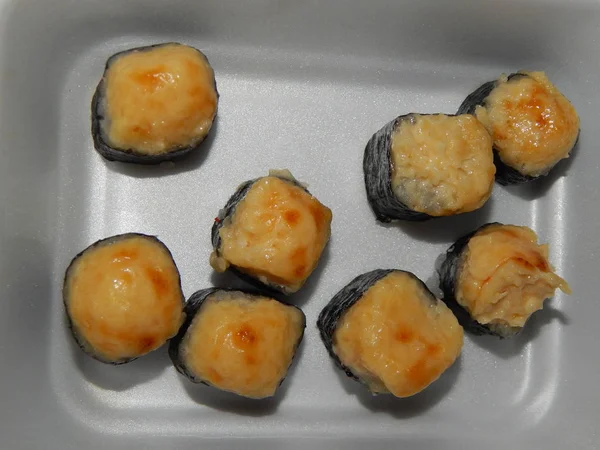 Primer plano de sushi de un restaurante —  Fotos de Stock