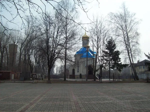 VYSHNEVE, UCRAINA - 2 APRILE 2011. La gente per le strade della città — Foto Stock